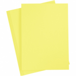 Colortime karton licht A4 180 gram 20 vellen - Geel