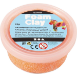 Foam Clay klei Glitter 35 gram (78863) - Oranje