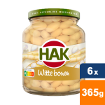 Hak -te Bonen - 6x 365g - Wit