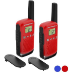 Motorola T42 4Km 16 Canales - Walkie Talkie - Rojo