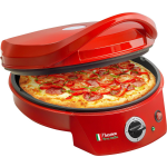 Bestron Horno de pizza / parrilla mesa APZ400 1800 W, - Rojo