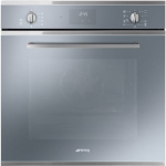 SMEG Horno SF6400TVS A VaporClean 8 Funciones - Plata