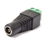 BeMatik Adaptador de DC-Jack a terminal block de 2-pin hembra