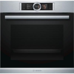 Bosch Horno Serie | 8 HBG6764S1 Integrado Eléctrico 71L 3650W, Acero inoxidable horno - Negro