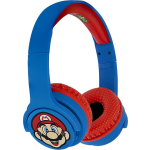 otl-technologies OTL koptelefoon bluetooth Super Mario blauw/rood junior