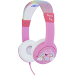 otl-technologies OTL koptelefoon Peppa Pig meisjes 3,5 mm roze/wit
