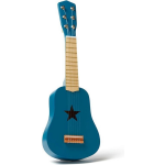Kid&apos;s Concept houten gitaar met 6 snaren 53 cm - Blauw