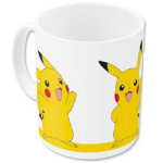 Pokémon mok Pikachu 350 ml junior keramiek wit/geel