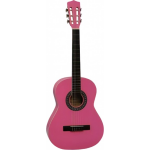 Gomez gitaar Classic 6 snaren 87 cm roze - Bruin