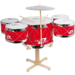 Small Foot drumstel 62 x 40 cm - Rood