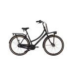 BIMAS Transportfiets A-3.3 dames mat 57cm - Zwart