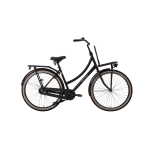 BIMAS Transportfiets A-1.0 dames mat 50cm - Zwart