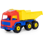 Polesie kiepwagen Sean junior 70 x 26 cm/rood/blauw - Geel