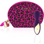 Rianne S RS - Essentials - Lovely Leopard Mini Wandvibrator - - Paars