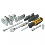 DeWalt DWMT81610-0 | 1/4 Dopsleutelset | 50 delige | Set