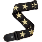 D'Addario 20T05 gitaarband geweven nylon 'Gold Star'