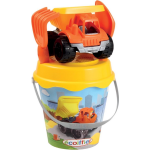 Ecoiffier écoiffier emmerset met kiepwagen 18 cm 5 delig