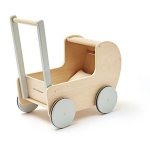 Kid&apos;s Concept poppenwagen meisjes 42 x 43 cm hout naturel