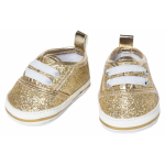 Heless poppenschoenen junior 30 34 cm goud/wit