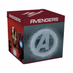 Marvel Avengers opbergmand/kruk 30 x 30 x 30 cm - Rood