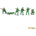 Safari speelset Army designer Toob junior 6 delig - Groen