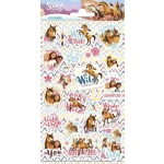 Top1Toys Funny Products stickers Spirit 10 x 20 cm papier roze 30 stuks
