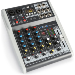 VONYX VMM-K402 4-kanaals mixer met USB-interface