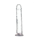 Addiction Crystal - Transparante Dildo - 20 cm