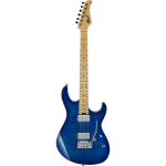 Cort G290 FAT Bright Blue Burst elektrische gitaar