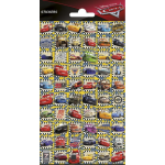 Disney stickervel Cars jongens papier 60 stuks