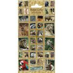 Top1Toys Funny Products stickervel Wild Life junior papier 35 stuks