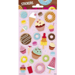 Top1Toys Funny Products stickervel Sweets junior papier 25 stuks