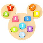 Disney vormenpuzzel Mickey Mouse junior 9 x 12 cm 11 delig