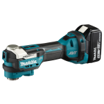 Makita DTM52RTJX2 | 18 V | Multitool | Set | 5,0 Ah accu (2 st) | lader | accessoireset | in Mbox