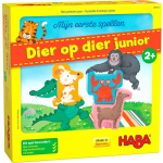 HABA bordspel Mijn eerste spellen - Dier op dier junior (NL) - Geel