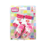 Simba schoenen New Born Baby junior textiel/lila mt 38 43 - Roze