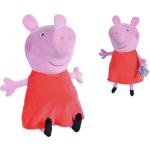 Simba knuffel Peppa Pig Peppa junior 33 cm pluche/rood - Rosa