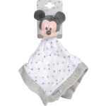 Nicotoy knuffeldoekje Disney Mickey Mouse 40 cm pluche - Wit