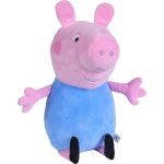 Simba knuffel Peppa Pig George junior 31 cm pluche/blauw - Rosa