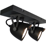 LABEL51 LED Spot Cap 2-light 32 x 10 x 14 cm - - Zwart