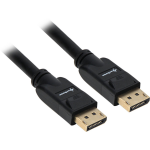 Sharkoon Displayport 1.3 Kabel, 1 M - Negro