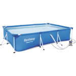 Bestway Steel Pro Frame Zwembadset 56411 - Rechthoekig - Blauw