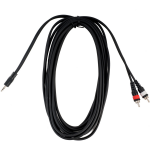 Cascha HH 2099 1x mini-jack - 2x RCA kabel 6 meter