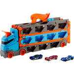 Mattel Hot Wheels transportwagen Speedway junior 1:64 blauw/rood