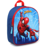 Marvel rugzak Spider Man 3D 9 liter polyester/rood - Blauw