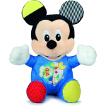 Clementoni knuffel met muziek en licht Mickey Mouse - Blauw