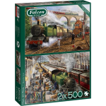 Jumbo legpuzzel Mail by Rail 2 x 500 stukjes