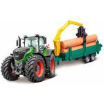 Bburago tractor Fendt jongens 31 cm ABS 2 delig - Groen