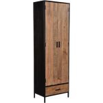 Livingfurn - Kabinetkast - Sturdy 2 Doors 65cm - Bruin