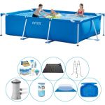 Intex Frame Pool Rechthoekig 300x200x75 Cm - 8-delig - Zwembad Super Deal - Blauw